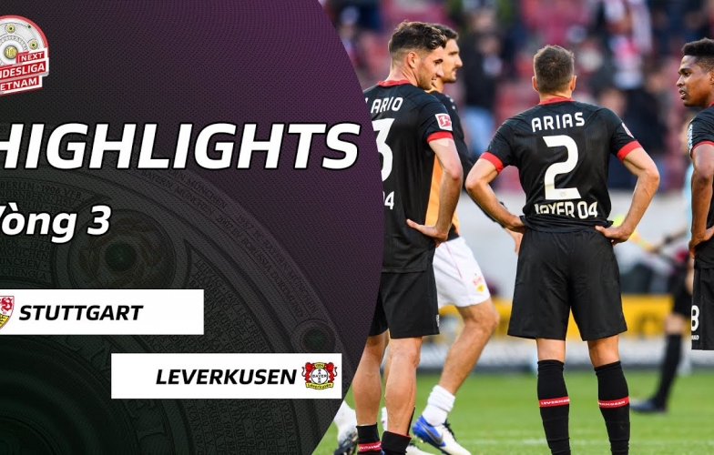 Highlights Stuttgart 1-1 Bayer Leverkusen | Vòng 3 Bundesliga 2020/21